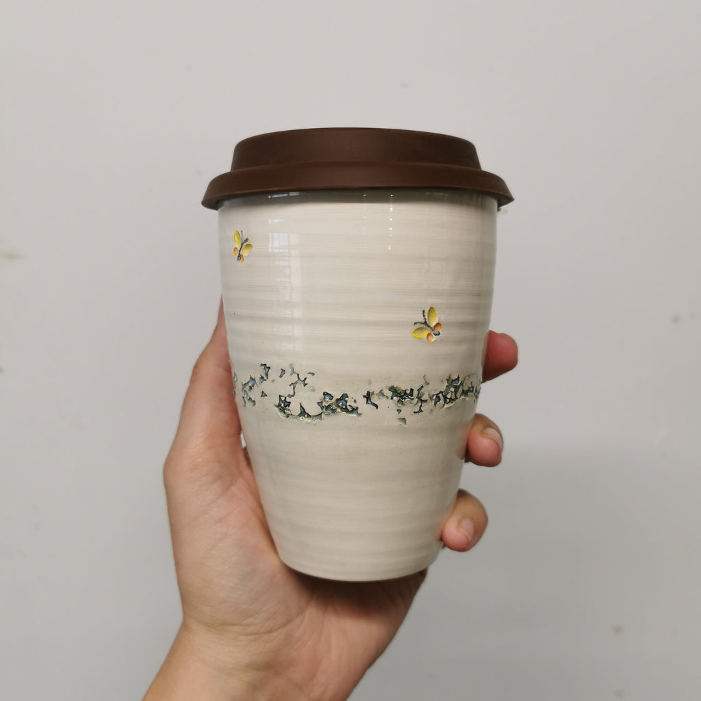 Butterfly Forest Travel Cup