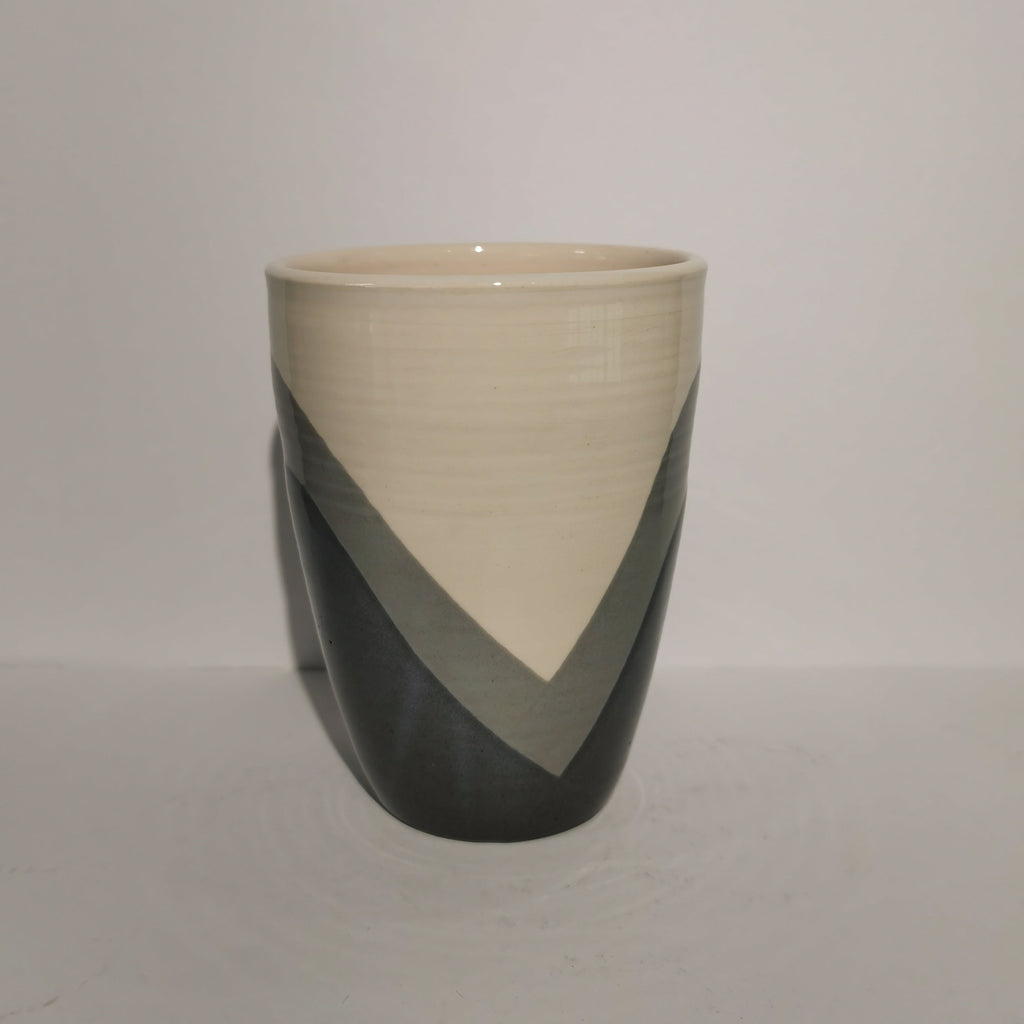 Poured Grey Shades Travel Cup